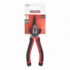 Dlouhé kleště ploché 150mm HIGH QUALITY KREATOR KRTH60101