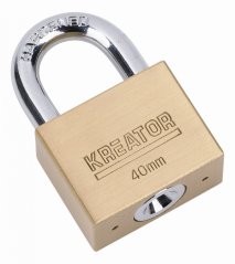 Visací zámek 40mm EXTRA PEVNÝ KREATOR KRT557008