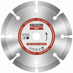 Diamantový kotouč segmentový 89mm PREMIUM KREATOR KRT082100