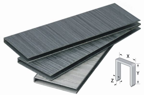 Spony D 22mm 1000 ks KREATOR KRT304022