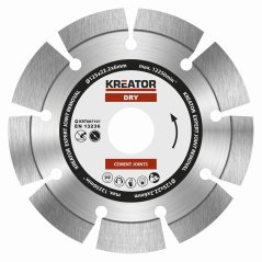 Diamantový kotouč brusný 125mm EXPERT 6mm SEGMENT KREATOR KRT087101
