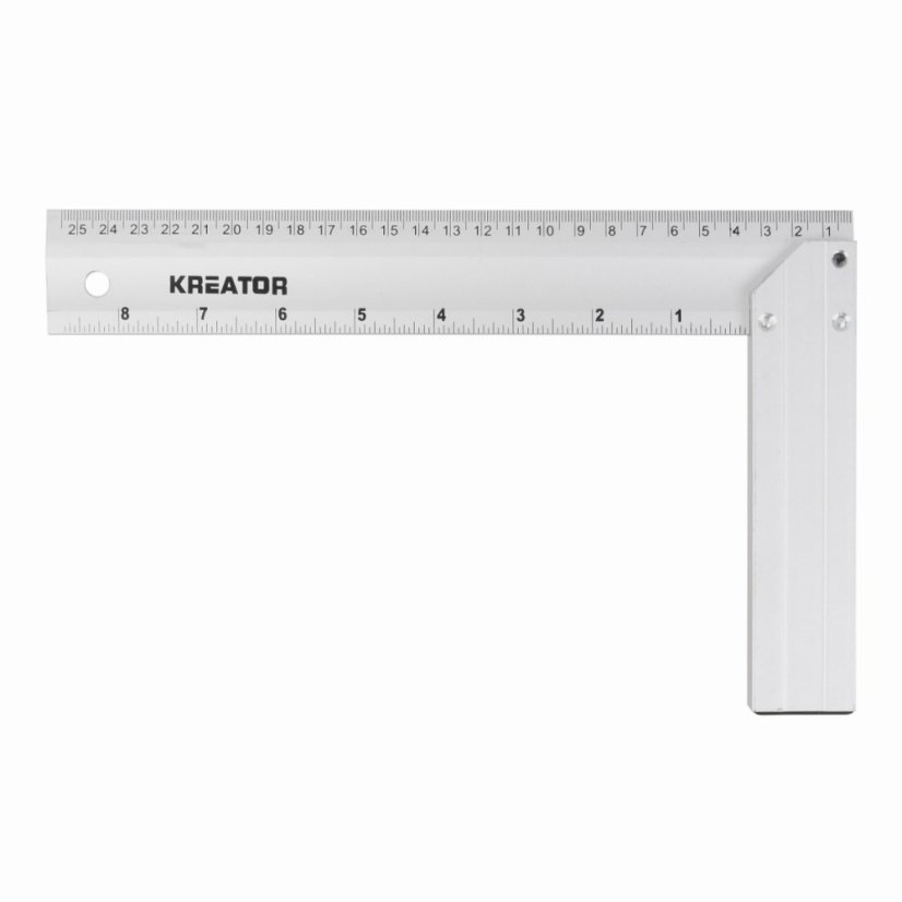 Úhelník 250mm ALU - HIGH QUALITY KREATOR KRTH70501