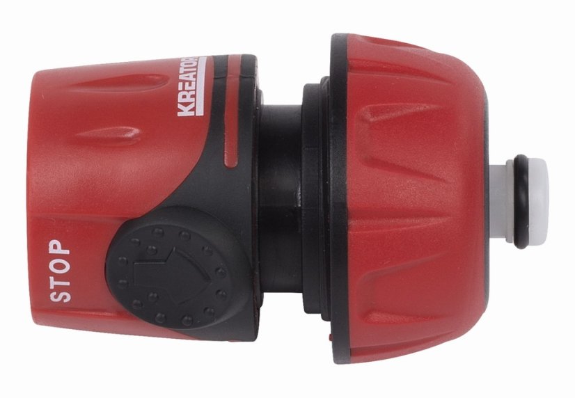 Rychlospojka na hadice 3/4" STOP ventil KREATOR KRTGR6004