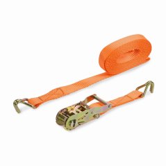 Upínací popruh ráčnový s háky 480kg / 5m HIGH QUALITY KREATOR KRTH40805