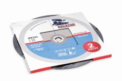Řezný kotouč ocel 355 x 25,4 x 3,2mm - 2ks KREATOR KRT070180