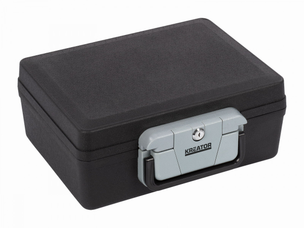 Prenosný trezor, protipožiarny a vodeodolný 390x335x160 KREATOR KRT692005