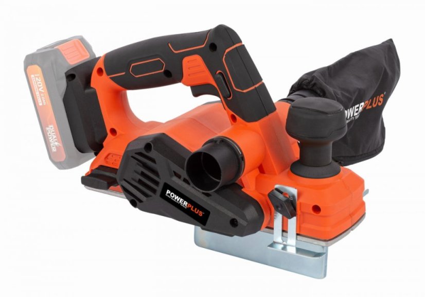 Aku hoblík 20V bezuhlíkový (bez AKU) POWERPLUS POWDP4050