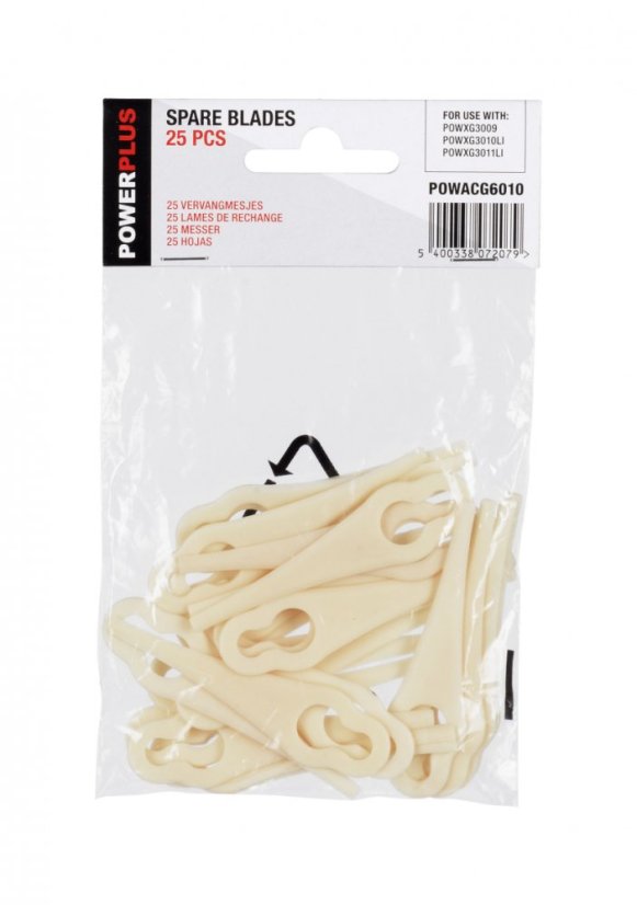 Sada nožíků 25 ks pro POWDPG75415 POWERPLUS POWACG6010