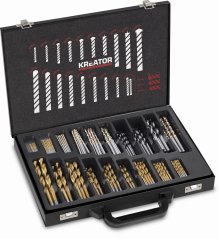 120ks sada Profesionálních vrtáků KREATOR KRT012800