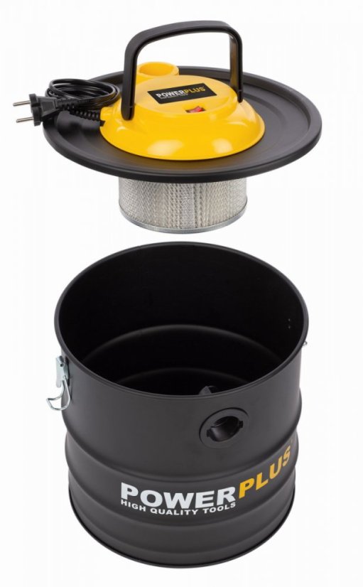 Separátor / vysavač popela 1 600W (20L) POWERPLUS POWX3013 - Varianty: Nový, jen poškozený obal