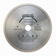 Diamantový kotúč celoobvodový 180 x 22,23 x 7mm LCR LASER-CUT L00104