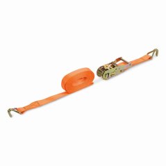Upínací popruh ráčnový s háky 480kg / 5m HIGH QUALITY KREATOR KRTH40805