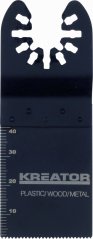 Řezný nůž na dřevo, plast a kov 34 x 40 x 1,4 mm KREATOR KRT990011