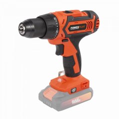 Aku skrutkovač / vŕtačka 20V plus 78ks prísl. v kufri (bez AKU) POWERPLUS POWDP15110