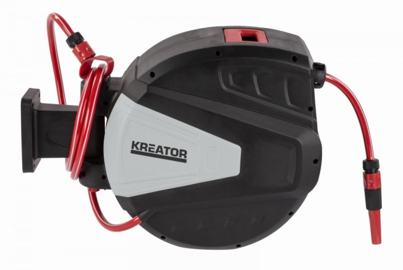 Zahradní hadice s aut. navíjením 30m 1/2" KREATOR KRTGR6717