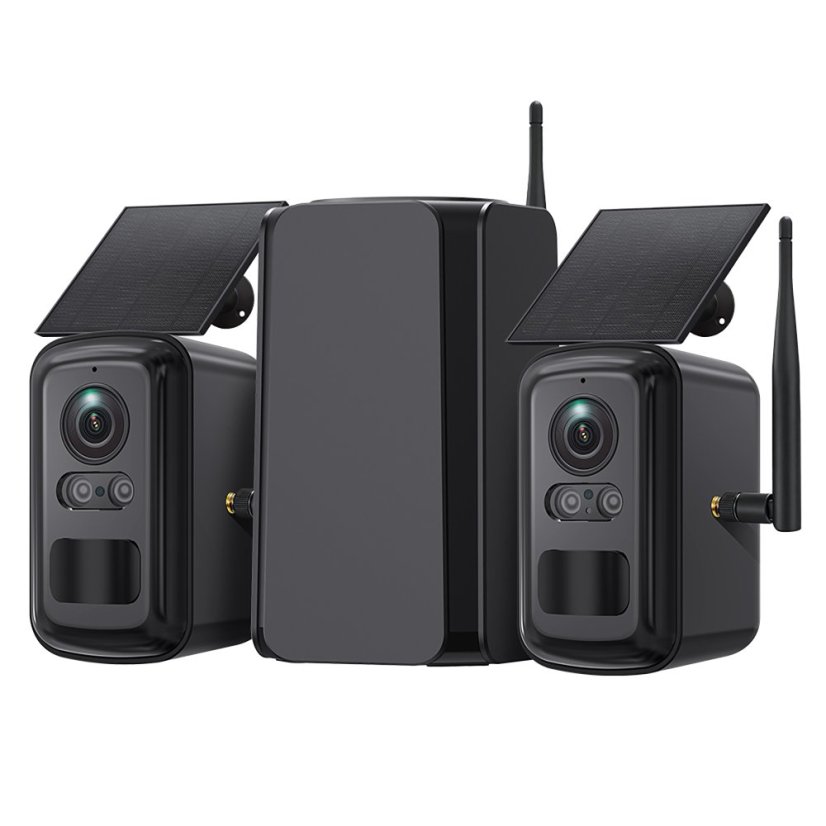 Set solárních kamer Viking HUB S02