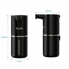 Bezdotykový dávkovač mýdla černý GLOX GM1B