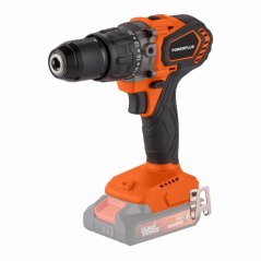 Aku šroubovák / vrtačka s příklepem 20V 120Nm bezuhlíková (bez AKU) POWERPLUS POWDP15250