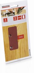 5x Brusný papír 93 x 187 G180 KREATOR KRT201508