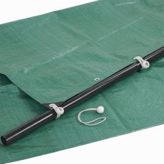 Upínací gumy s kuličkou 4mm, 25cm 10ks KREATOR KRTH40906