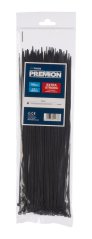 Sťahovacie pásky čierne 3,6 x 300mm 100ks PREMION PREP00008