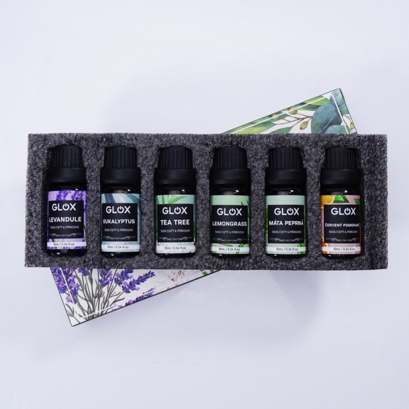 Sada 6ks aroma olejů GLOX GLOXAO1