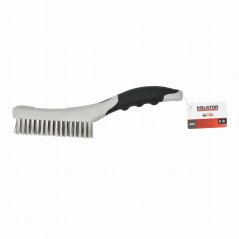 Ruční drátěný nerezový kartáč, plastový KREATOR KRTH50007