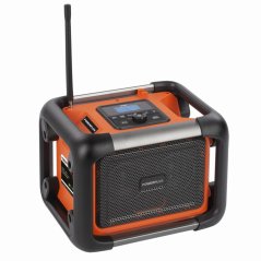 Aku stavební rádio 20V plus 220V (bez AKU) POWERPLUS POWDP8061