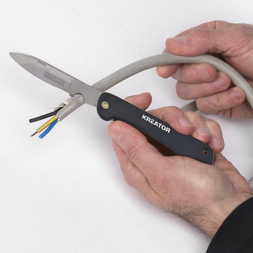 Elektrikářský nůž KREATOR KRTH00801