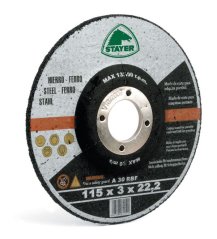 Řezný kotouč na ocel 180 x 3,0 x 22,2 STAYER  50.343