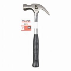 Tesárske kladivo 225g - Oceľová násada KREATOR KRTH90501