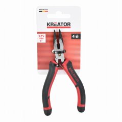 Kleště prodloužené rovné 125mm MINI KREATOR KRTH62101