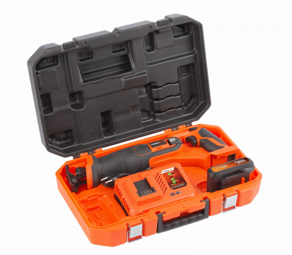 Aku plátová píla 20V SET POWERPLUS POWDP25110