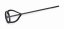 Míchací metla pro vrtačky D85 x 400mm KREATOR KRT050004