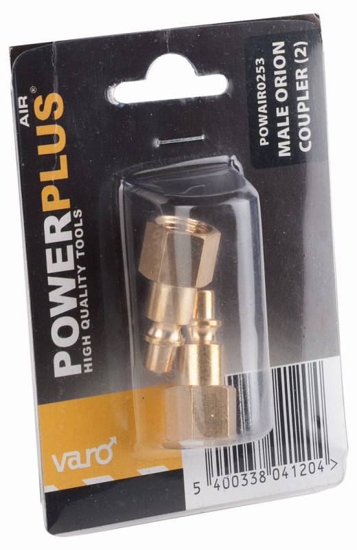 Orion spojka - samec 2ks POWERPLUS POWAIR0253