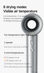 Fén na vlasy s ionizátorem GLOX GLOXD8S