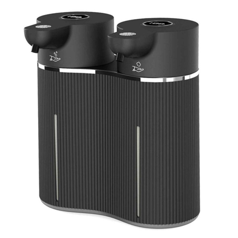 Bezdotykový dávkovač mýdla 2 v 1 černý GLOX M11B