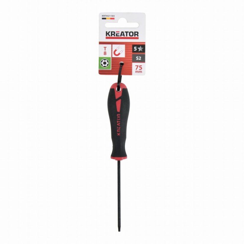 Šroubovák TORX T8 75mm KREATOR KRTH21103