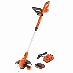 AKU strunová sekačka 20V LI-ION plus nabíječka plus baterie 20V 2,0 Ah POWERPLUS POWDPG75421