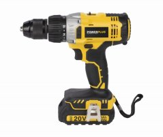Aku príklepový skrutkovač / vŕtačka 20V LI-ION 2BAT POWERPLUS POWX00445