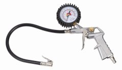 Hustiaca pištoľ plus Manometer POWERPLUS POWAIR0100