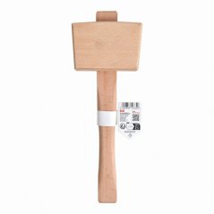 Dřevěná palice pro truhláře 500 g KREATOR KRTH90805