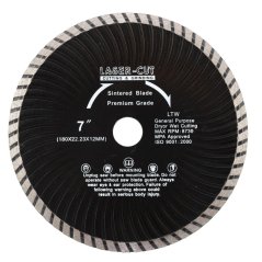 Diamantový kotouč celoobvodový 180 x 22,23 x 7mm LTW LASER-CUT L00129