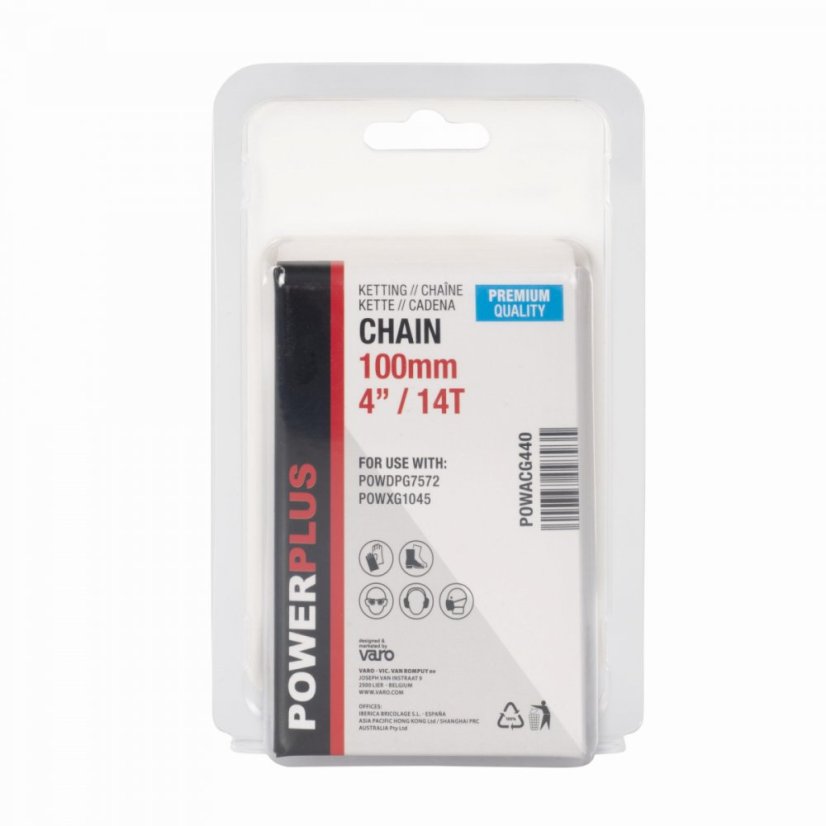 Pilový řetěz 4" (100) - 14T POWERPLUS POWERPLUS POWACG440