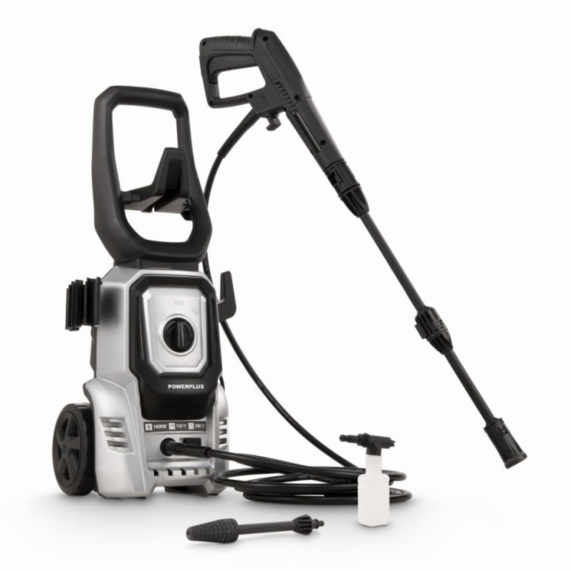 Elektrická tlaková myčka 1400W 110bar POWERPLUS POWXG90406